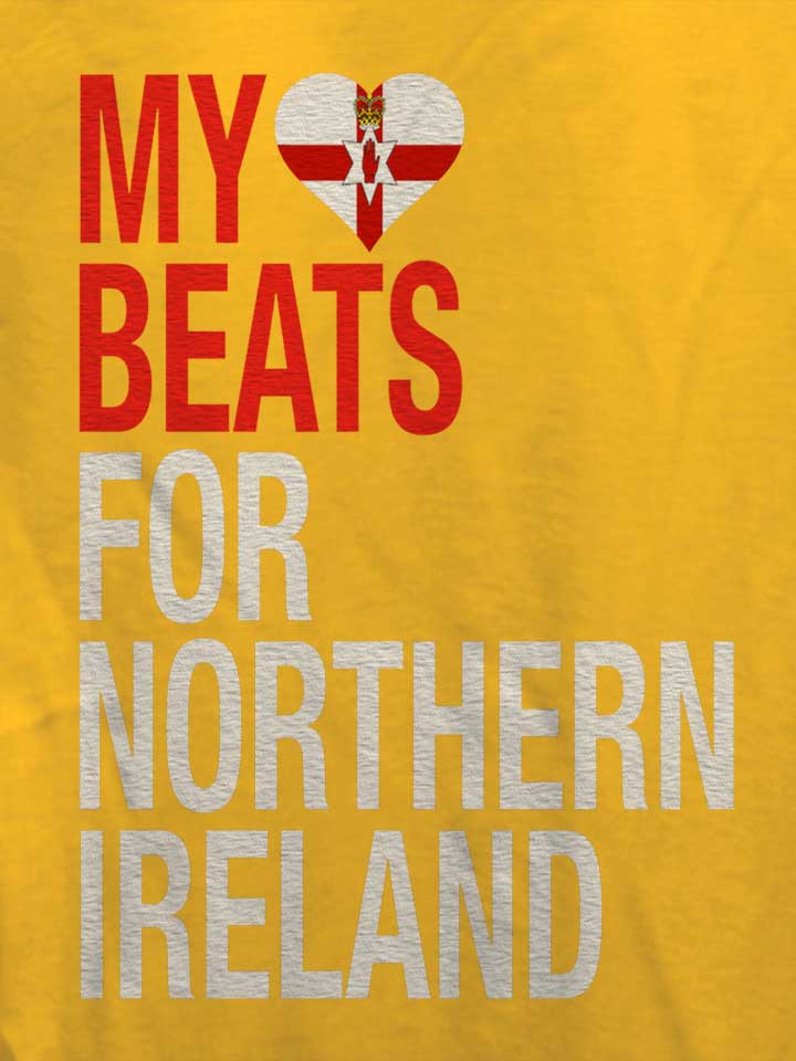 my-heart-beats-for-northern-ireland-damen-t-shirt gelb 4
