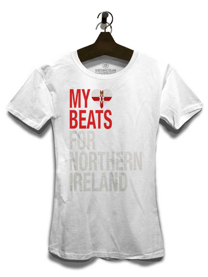 my-heart-beats-for-northern-ireland-damen-t-shirt weiss 3