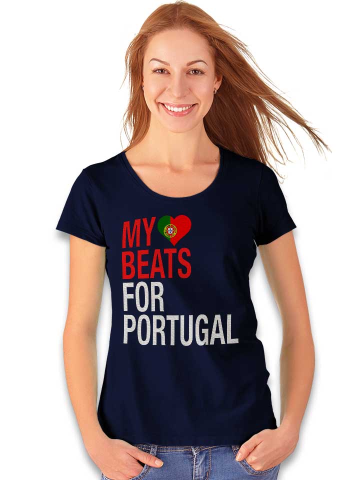 my-heart-beats-for-portugal-damen-t-shirt dunkelblau 2