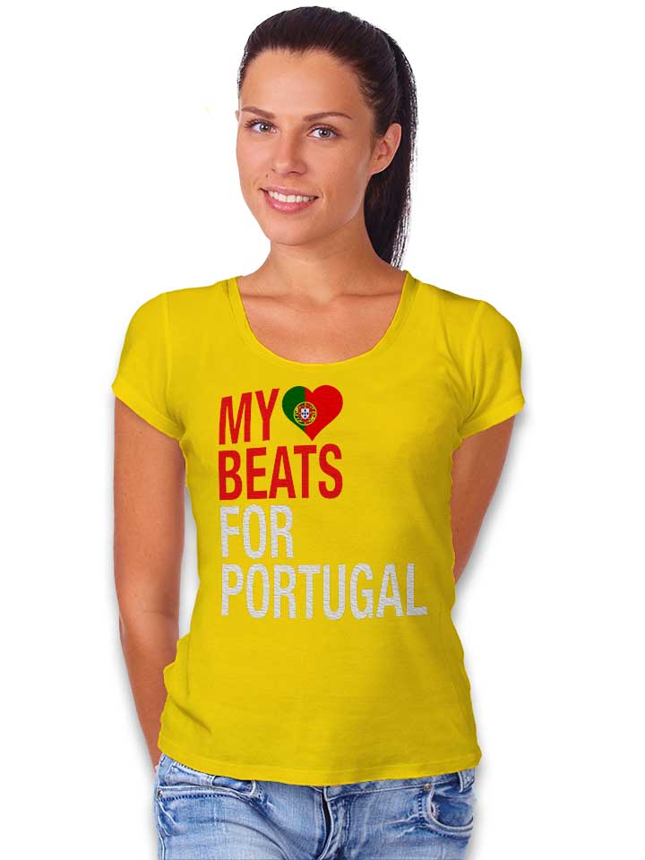 my-heart-beats-for-portugal-damen-t-shirt gelb 2