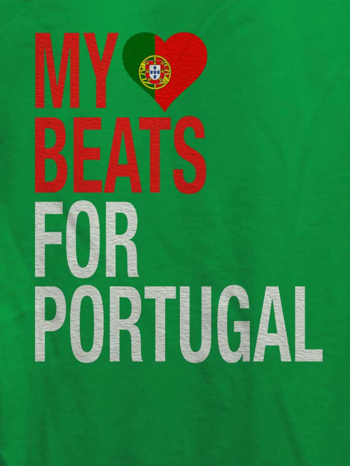 my-heart-beats-for-portugal-damen-t-shirt gruen 4