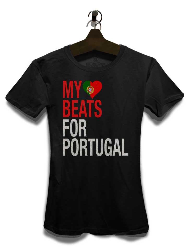 my-heart-beats-for-portugal-damen-t-shirt schwarz 3