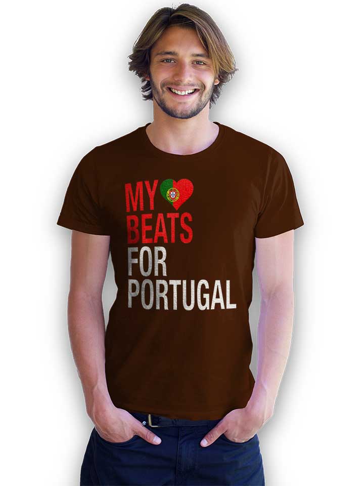 my-heart-beats-for-portugal-t-shirt braun 2