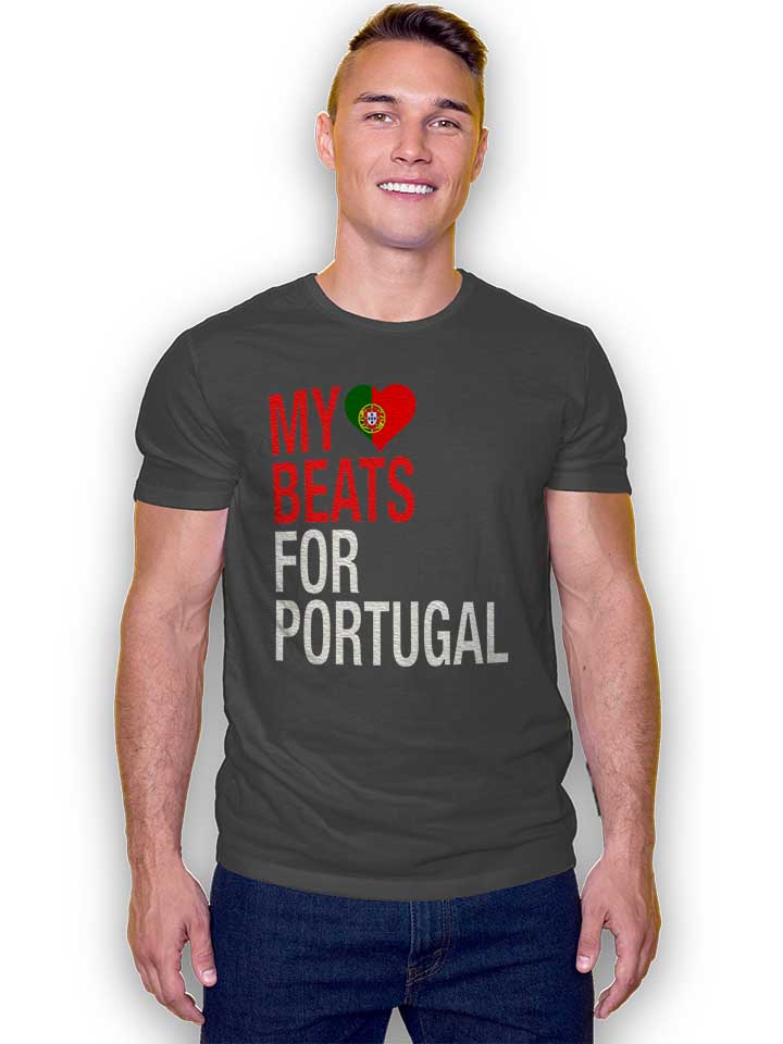 my-heart-beats-for-portugal-t-shirt dunkelgrau 2