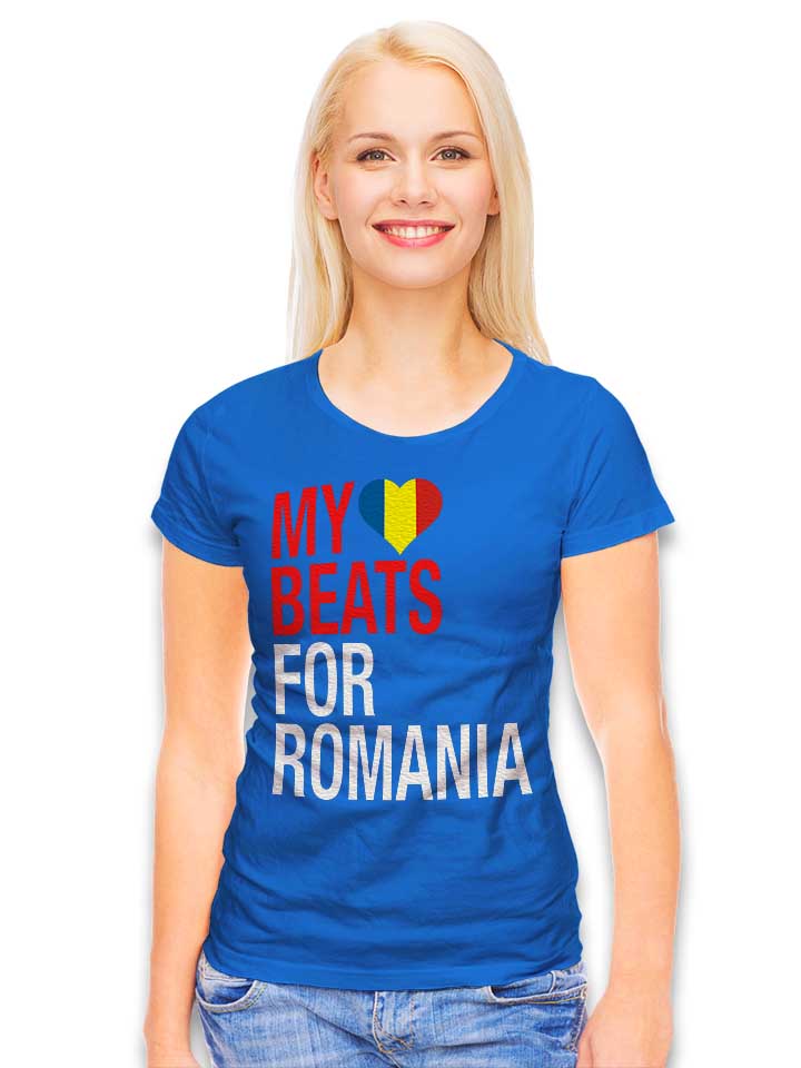 my-heart-beats-for-romania-damen-t-shirt royal 2