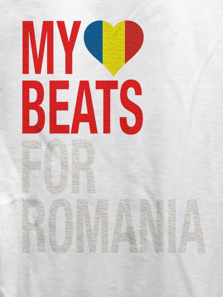 my-heart-beats-for-romania-damen-t-shirt weiss 4