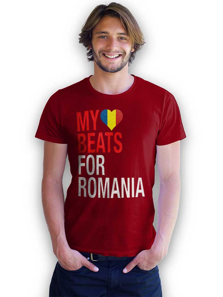 my-heart-beats-for-romania-t-shirt bordeaux 2