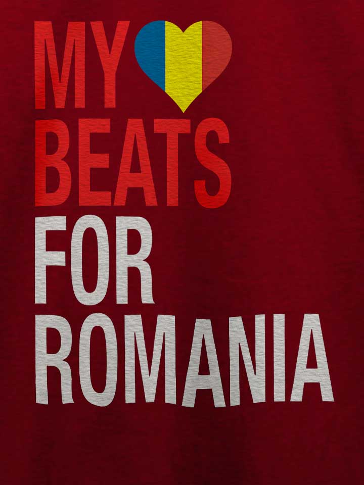 my-heart-beats-for-romania-t-shirt bordeaux 4