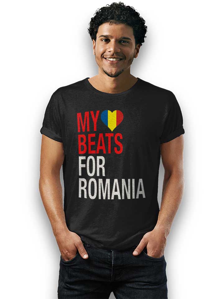 my-heart-beats-for-romania-t-shirt schwarz 2