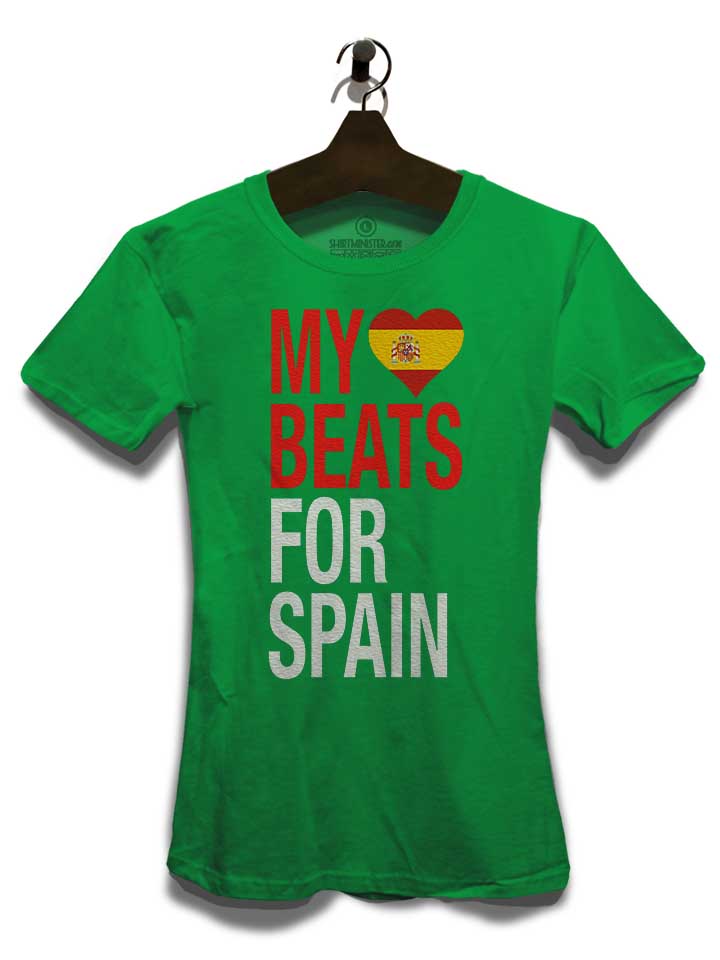 my-heart-beats-for-spain-damen-t-shirt gruen 3