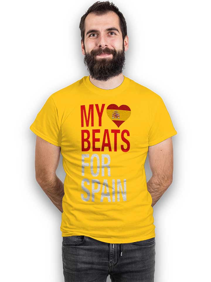 my-heart-beats-for-spain-t-shirt gelb 2