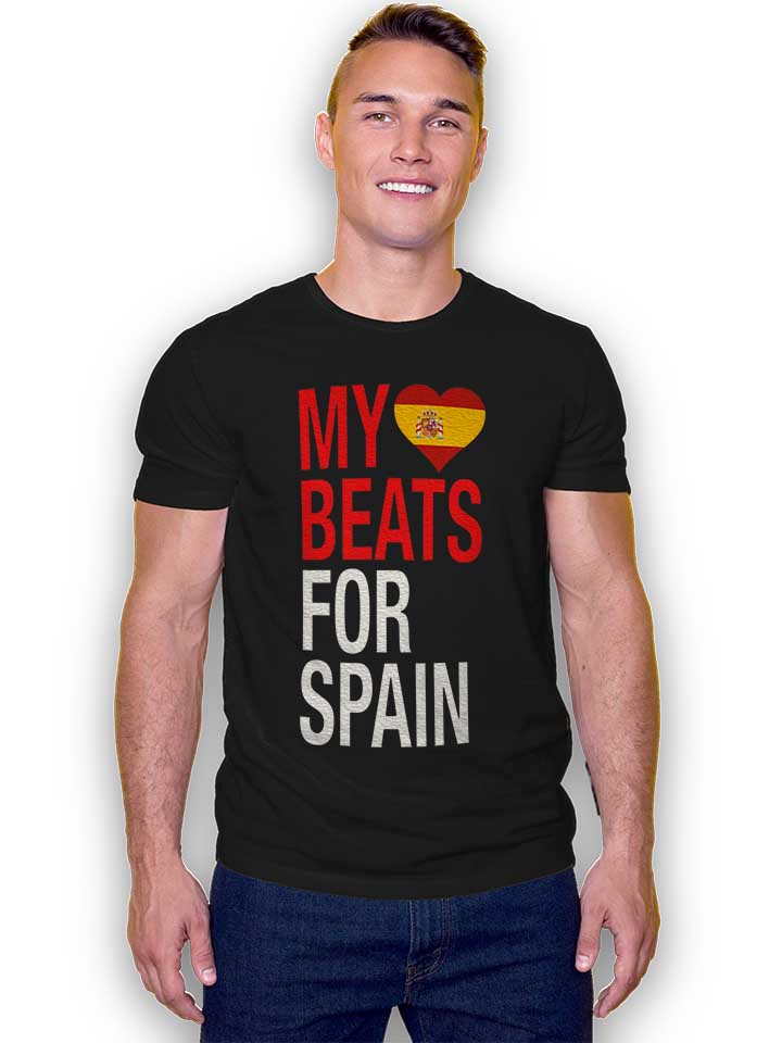 my-heart-beats-for-spain-t-shirt schwarz 2