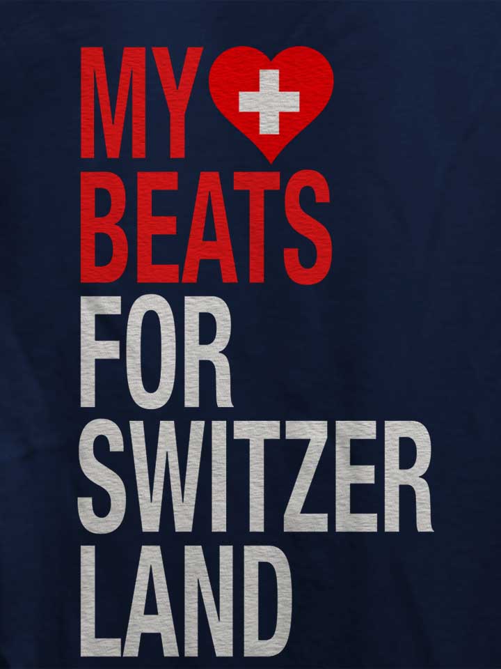 my-heart-beats-for-switzerland-damen-t-shirt dunkelblau 4