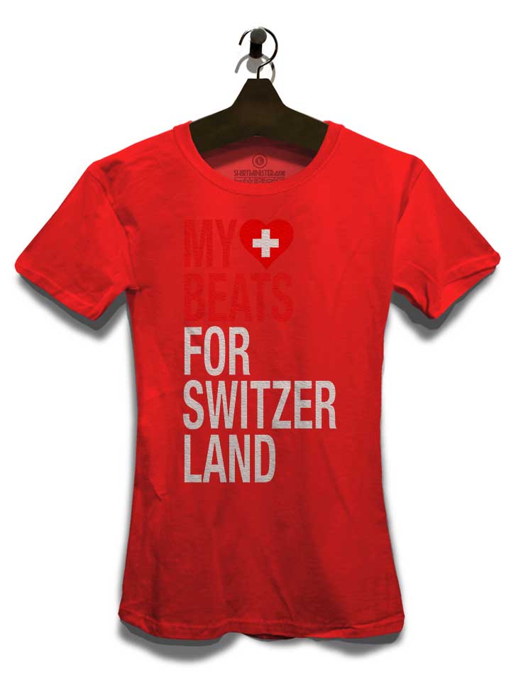 my-heart-beats-for-switzerland-damen-t-shirt rot 3