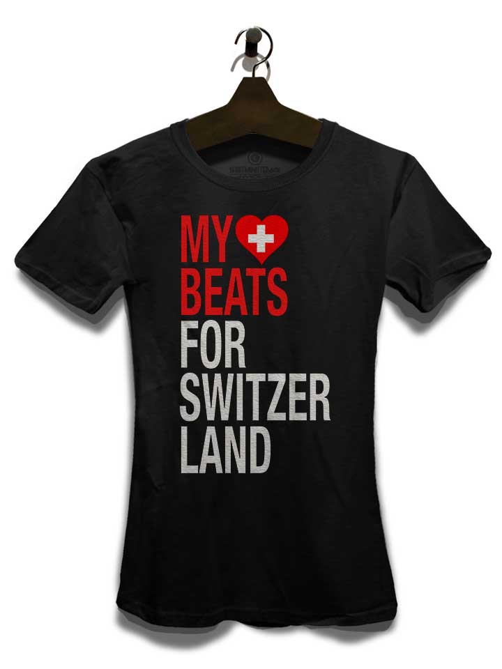 my-heart-beats-for-switzerland-damen-t-shirt schwarz 3