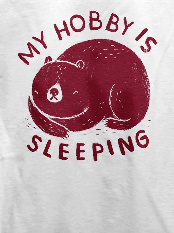 my-hobby-is-sleeping-koala-t-shirt weiss 4