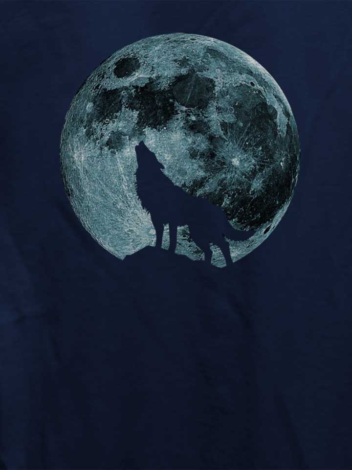 mystic-moon-wolf-damen-t-shirt dunkelblau 4