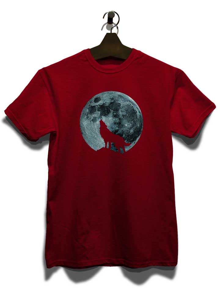 mystic-moon-wolf-t-shirt bordeaux 3