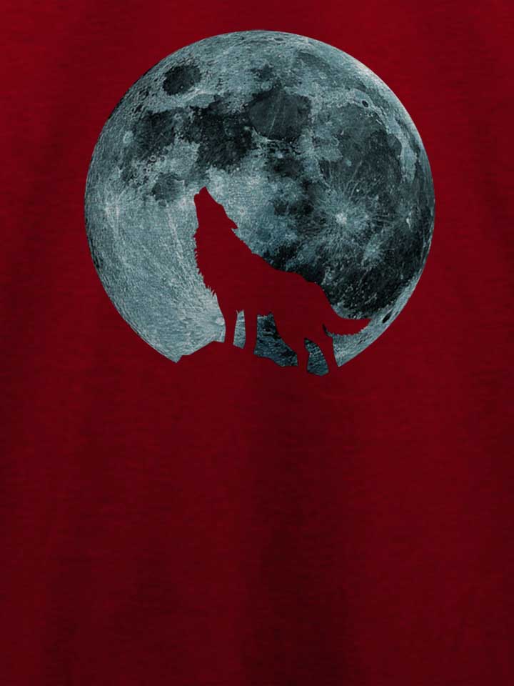 mystic-moon-wolf-t-shirt bordeaux 4
