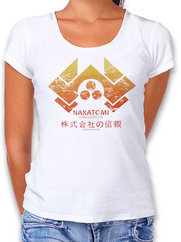 nakatomi-corporation-damen-t-shirt weiss 1