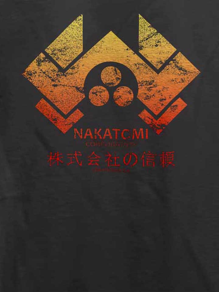 nakatomi-corporation-t-shirt dunkelgrau 4