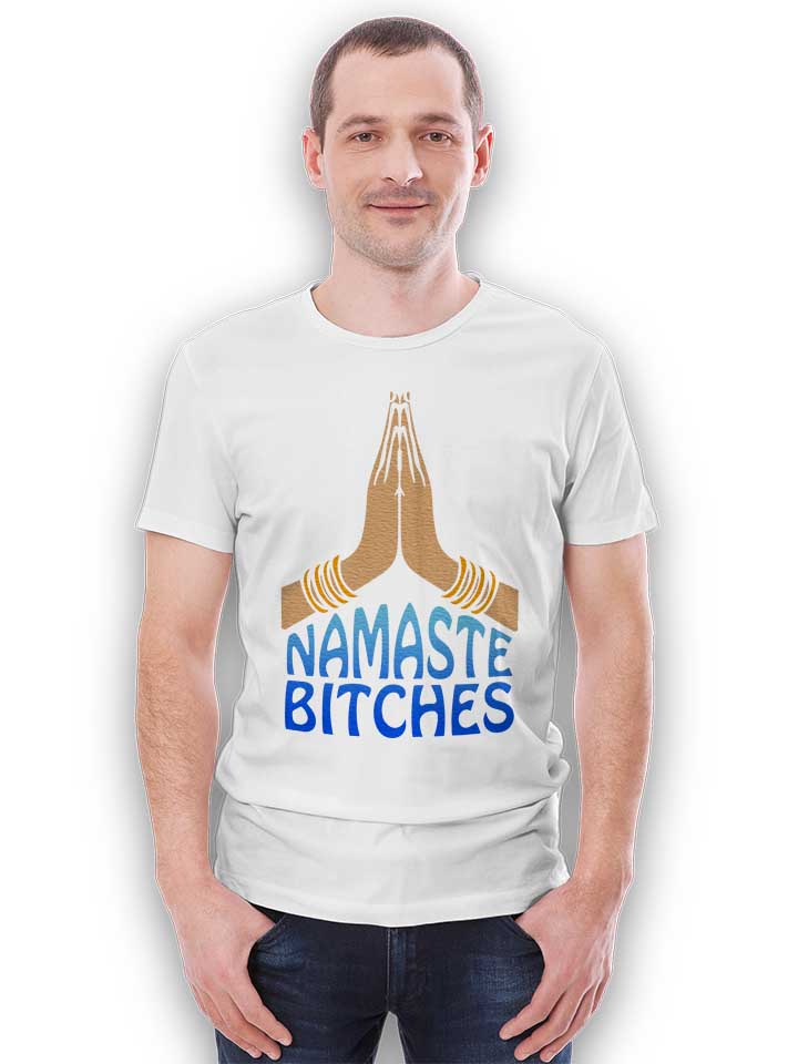 namaste-bitches-t-shirt weiss 2