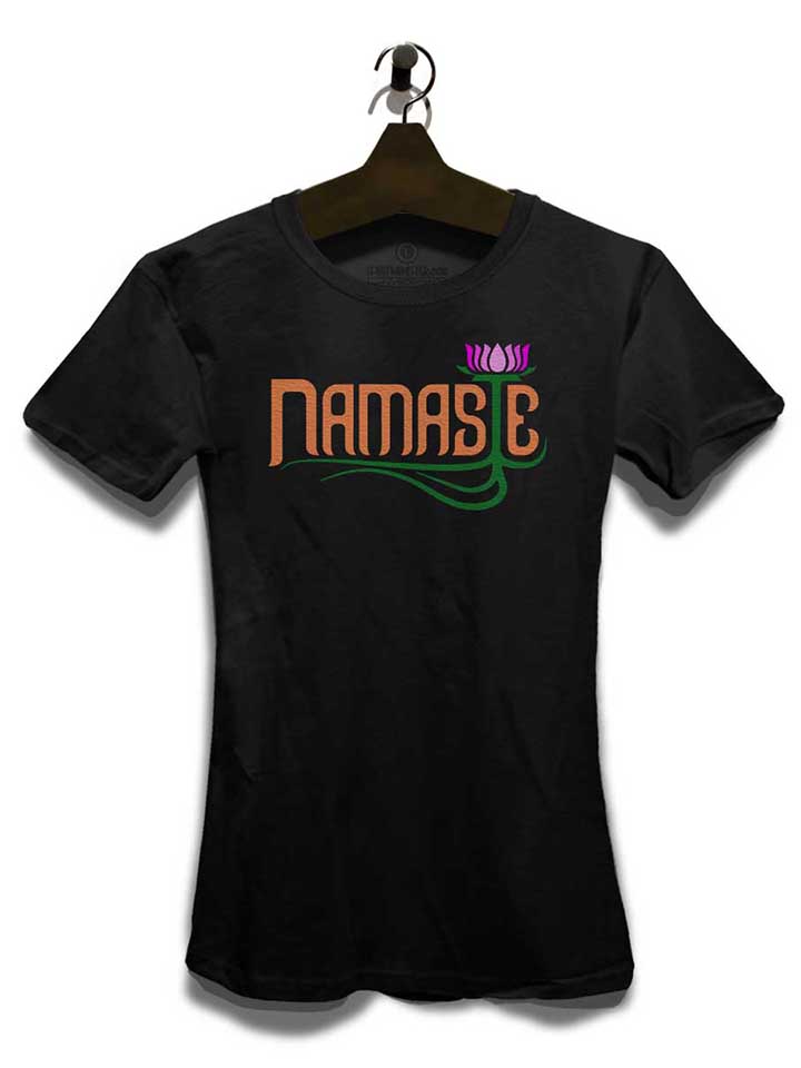 namaste-damen-t-shirt schwarz 3