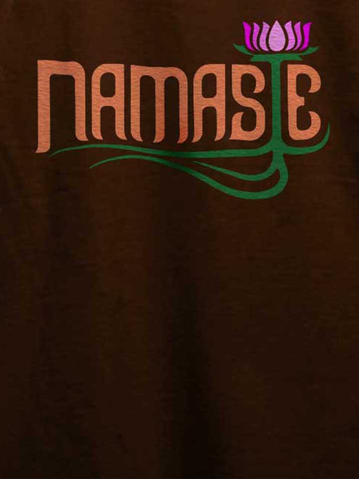 namaste-t-shirt braun 4
