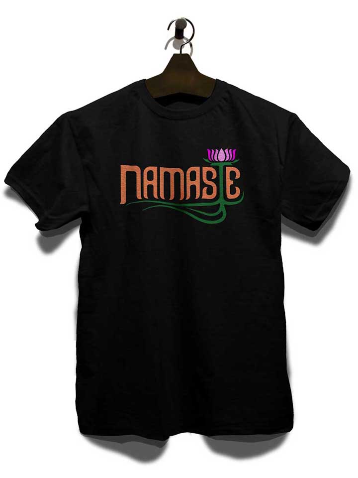 namaste-t-shirt schwarz 3