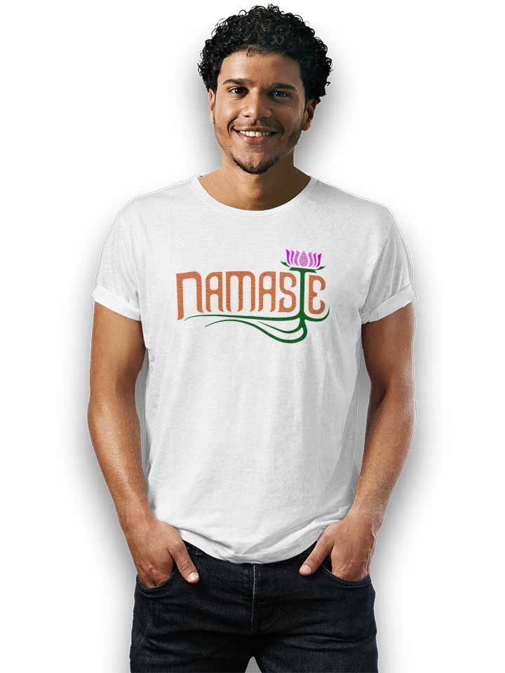 namaste-t-shirt weiss 2