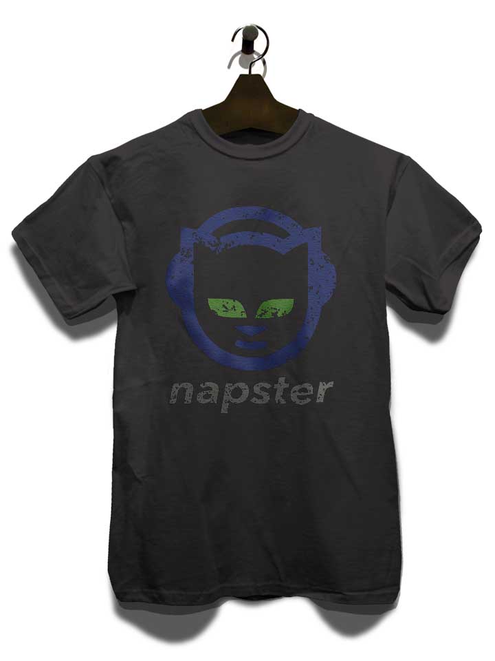 napster-t-shirt dunkelgrau 3