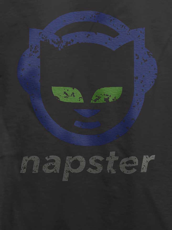 napster-t-shirt dunkelgrau 4