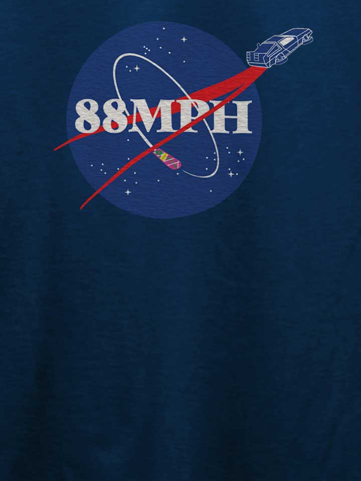 nasa-88-mph-t-shirt dunkelblau 4