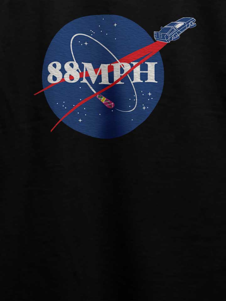 nasa-88-mph-t-shirt schwarz 4