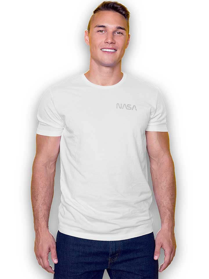 nasa-chest-print-t-shirt weiss 2