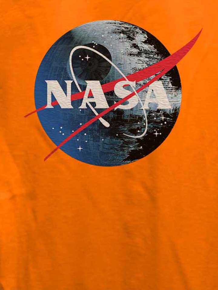 nasa-death-star-damen-t-shirt orange 4