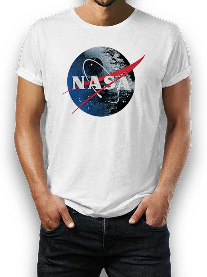 Nasa Death Star Camiseta blanco L