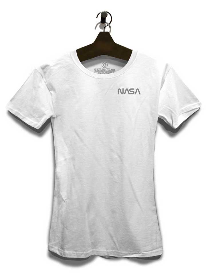 nasa-grau-chest-print-damen-t-shirt weiss 3