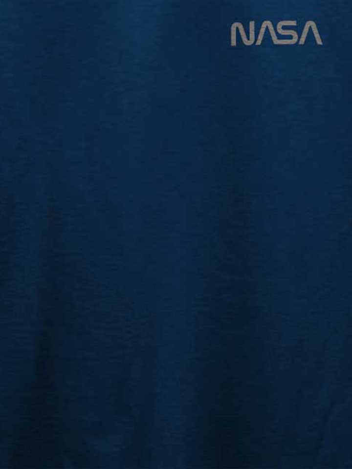 nasa-grau-chest-print-t-shirt dunkelblau 4