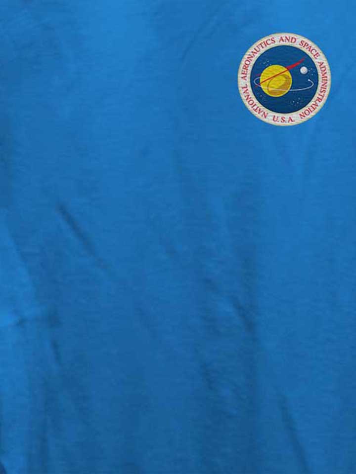 nasa-logo-3-chest-print-damen-t-shirt royal 4