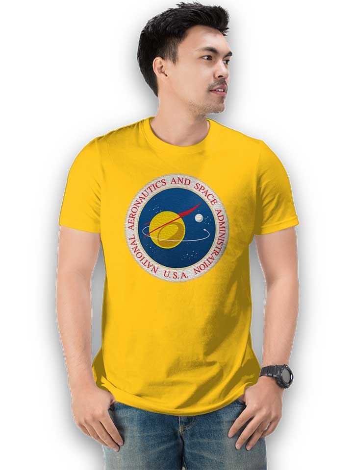 nasa-logo-3-t-shirt gelb 2