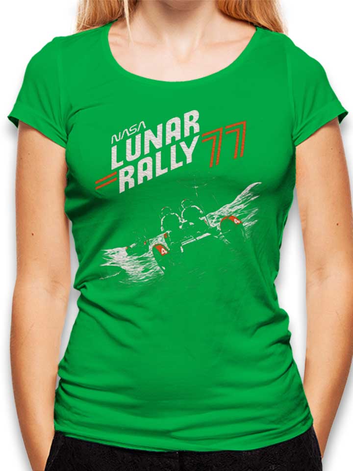 Nasa Lunar Rally Damen T-Shirt gruen L