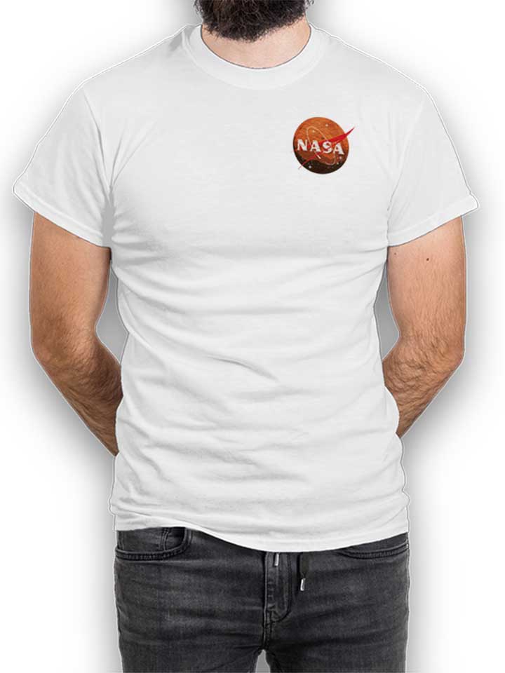 Nasa Mars Chest Print T-Shirt weiss L