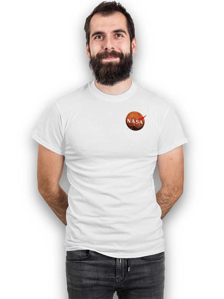 nasa-mars-chest-print-t-shirt weiss 2