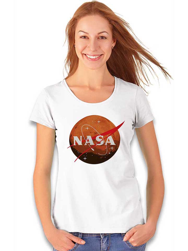 nasa-mars-damen-t-shirt weiss 2