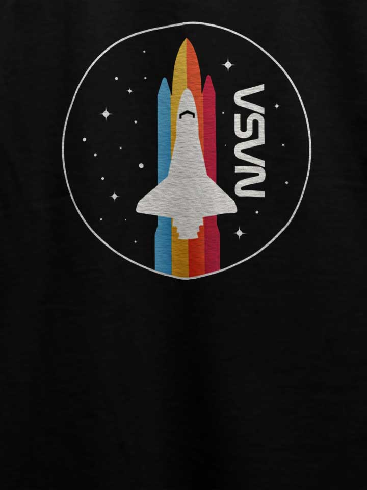 nasa-retro-spaceship-t-shirt schwarz 4