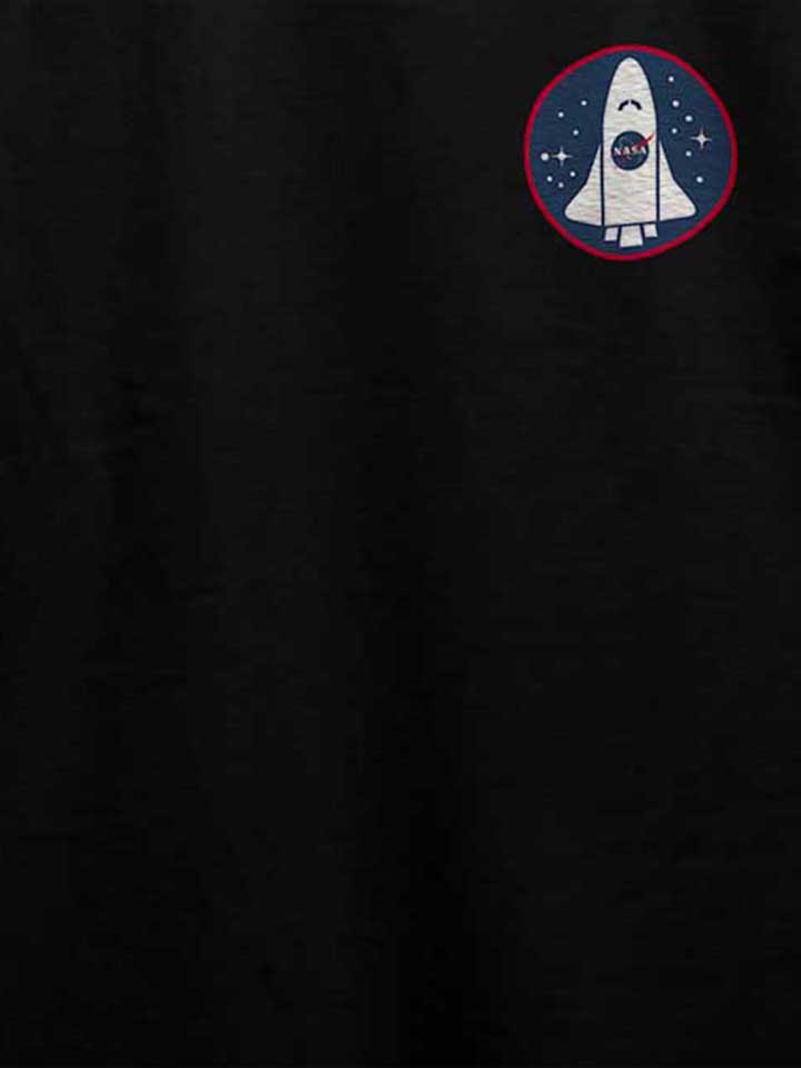 nasa-shuttle-logo-chest-print-t-shirt schwarz 4