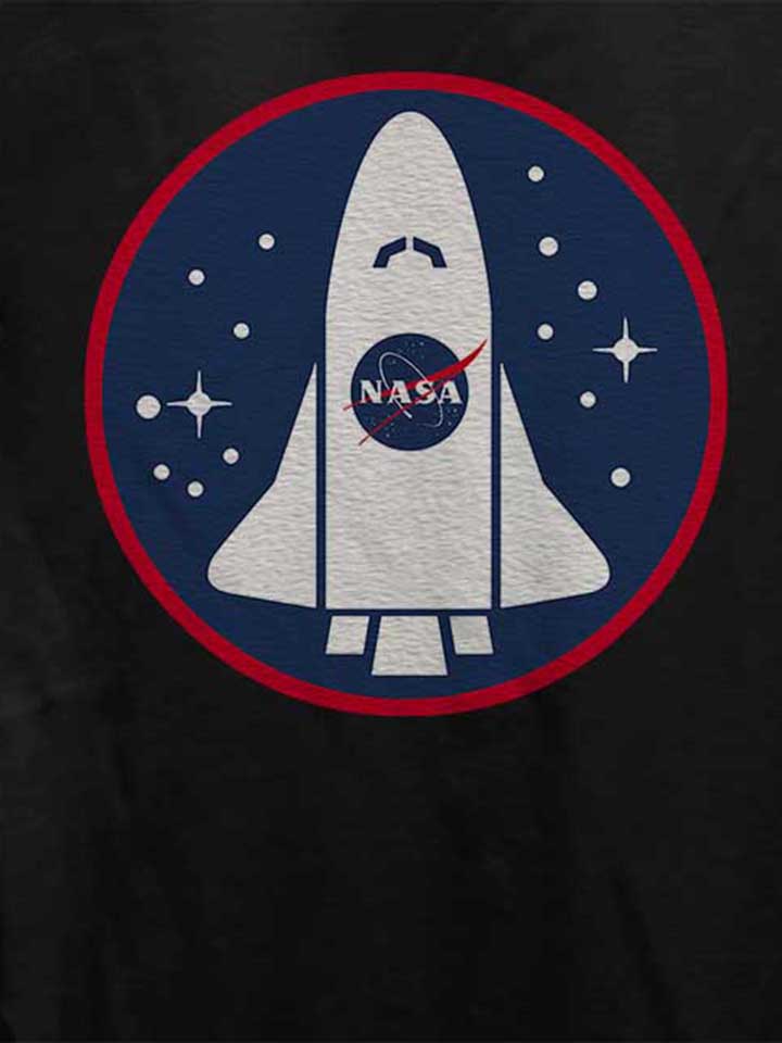 nasa-shuttle-logo-damen-t-shirt schwarz 4