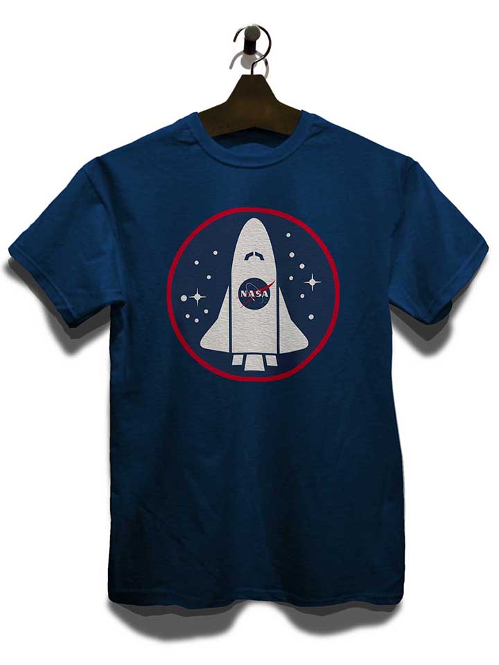 nasa-shuttle-logo-t-shirt dunkelblau 3