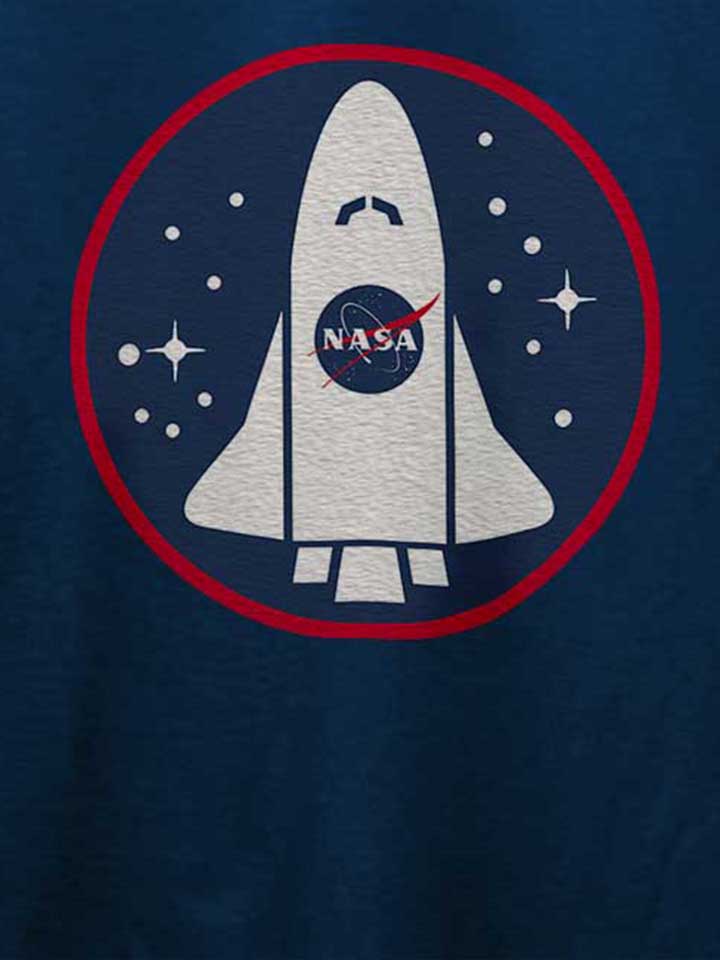 nasa-shuttle-logo-t-shirt dunkelblau 4